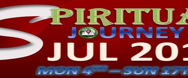 The Master’s Vessel Ministry: Spiritual Journey (July 2016)